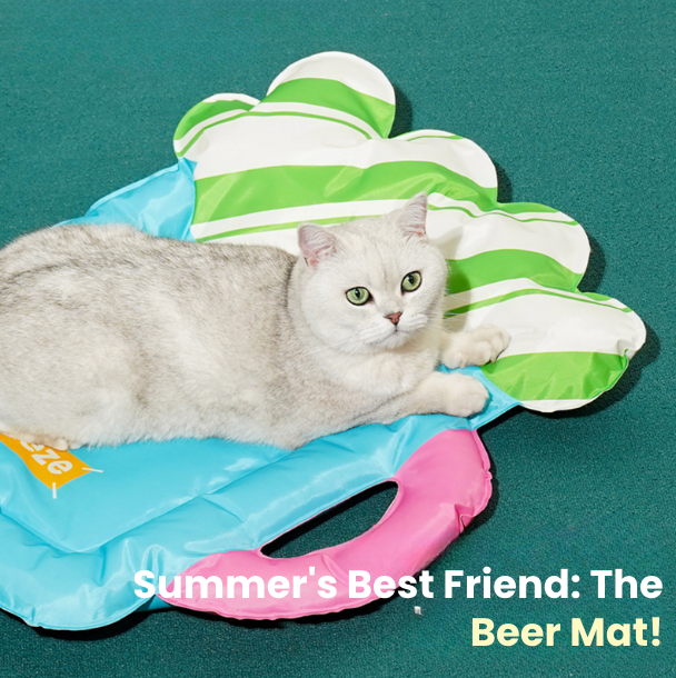 Beer-Shaped Cooling Mat